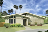 Modern House Plan - Corona 16191 - Front Exterior