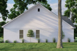 Traditional House Plan - Mill House II 52143 - Left Exterior