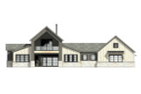 Mountain Rustic House Plan - 27804 - Rear Exterior