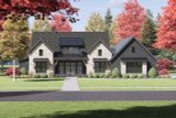 Mountain Rustic House Plan - 32079 - Front Exterior