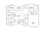 Mountain Rustic House Plan - 32079 - 1st Floor Plan
