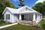 Craftsman House Plan - Kirksville 25770 - Front Exterior