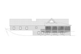 Farmhouse House Plan - Silver Springs 73750 - Rear Exterior