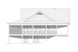 Farmhouse House Plan - Silver Springs 73750 - Left Exterior