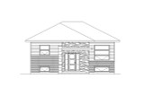 Contemporary House Plan - 38802 - Front Exterior
