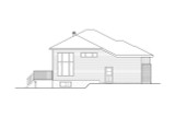 Modern House Plan - 45826 - Left Exterior