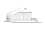 Modern House Plan - 45826 - Right Exterior