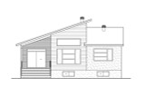 Secondary Image - Modern House Plan - 15626 - Rear Exterior