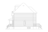 Victorian House Plan - 64969 - Right Exterior