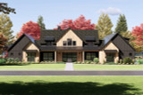 Farmhouse House Plan - 54898 - Front Exterior