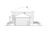 Contemporary House Plan - 41390 - Right Exterior