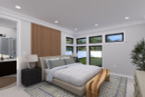 Contemporary House Plan - Marshall 12828 - Master Bedroom