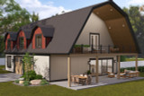 Farmhouse House Plan - Murcia 98173 - Rear Exterior