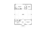 Farmhouse House Plan - Murcia 98173 - 1st Floor Plan