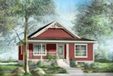 Country House Plan - 87032 - Front Exterior