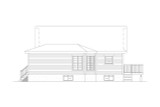 Country House Plan - 87032 - Right Exterior