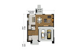 Contemporary House Plan - 14221 - 1st Floor Plan