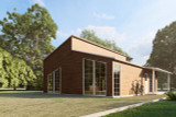 Modern House Plan - Grace 92430 - Rear Exterior