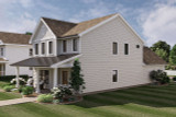 Farmhouse House Plan - Sugarcrest 81771 - Right Exterior