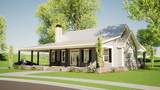 Country House Plan - Woodall 31948 - Front Exterior
