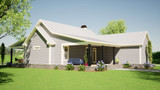 Country House Plan - Woodall 31948 - Right Exterior