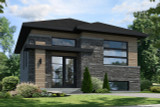 Contemporary House Plan - 29081 - Front Exterior