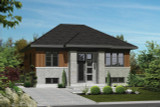 Contemporary House Plan - 39397 - Front Exterior