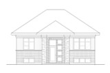 Contemporary House Plan - 39397 - Front Exterior