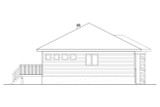 Contemporary House Plan - 39397 - Left Exterior
