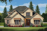 Craftsman House Plan - Rossville 29904 - Front Exterior
