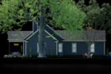 Country House Plan - Woodall 9 10885 - Right Exterior