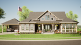 Country House Plan - Lancaster 35405 - Front Exterior