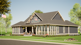 Country House Plan - Lancaster 35405 - Front Exterior
