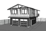 Craftsman House Plan - Willow Retreat 60300 - Front Exterior