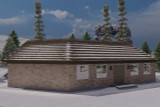 Secondary Image - Traditional House Plan - Young Garage 41900 - Rear Exterior