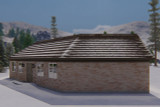 Traditional House Plan - Young Garage 41900 - Left Exterior