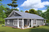 Craftsman House Plan - Boyes 48451 - Left Exterior