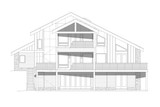 Modern House Plan - Sunrise Bay 67528 - Front Exterior