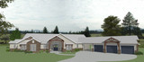 Farmhouse House Plan - Horseshoe Lane 74391 - Front Exterior