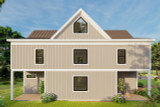 Craftsman House Plan - Queens Creek 21019 - Rear Exterior