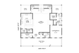 Craftsman House Plan - Queens Creek 21019 - 1st Floor Plan
