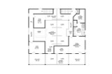 Secondary Image - Craftsman House Plan - Queens Creek 21019 - 2nd Floor Plan