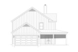Farmhouse House Plan - Black Walnut 2.0 36260 - Left Exterior