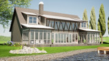 Traditional House Plan - Ferguson 83815 - Rear Exterior