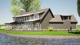 Traditional House Plan - Ferguson 83815 - Left Exterior