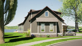 Traditional House Plan - Ferguson 83815 - Left Exterior