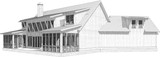 Traditional House Plan - Ferguson 83815 - Rear Exterior