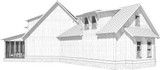 Traditional House Plan - Ferguson 83815 - Left Exterior