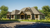 Craftsman House Plan - Fairbanks 2 84501 - Front Exterior