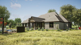 Craftsman House Plan - Fairbanks 2 84501 - Rear Exterior